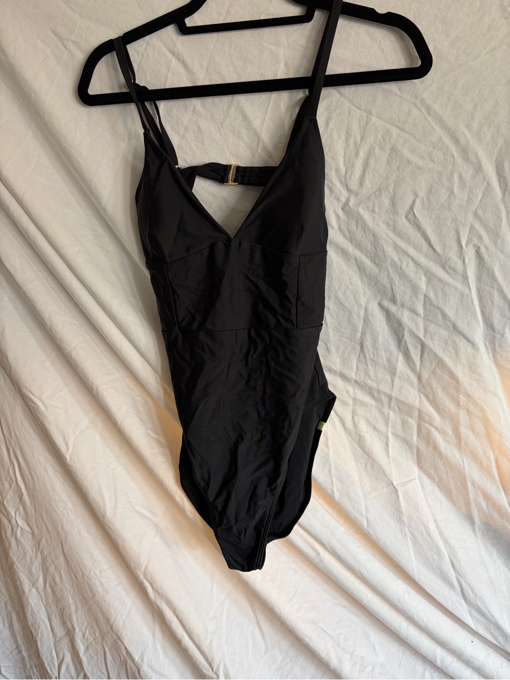 summersalt Black One-Piece Swimsuit for Kids